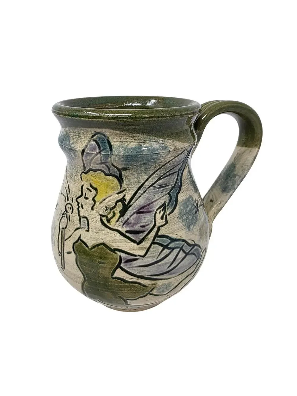 Gaean Allusions Fairy Mug Make A Wish Studio Pottery Handmade Ceramic Coffee Cup